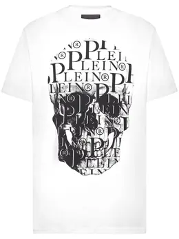 Philipp Plein: Футболка  Skull с принтом