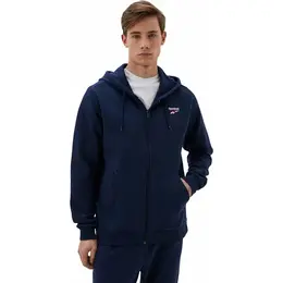 Reebok: Синяя толстовка 