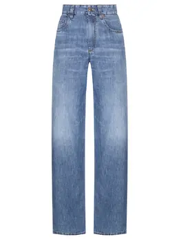 BRUNELLO CUCINELLI: Хлопковые джинсы 
