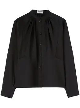 Jil Sander: Рубашка  Sunday с длинным рукавом