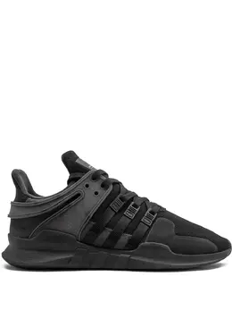 adidas: Чёрные кроссовки  EQT Support ADV