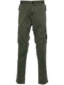 Stone Island: Зелёные брюки  Compass