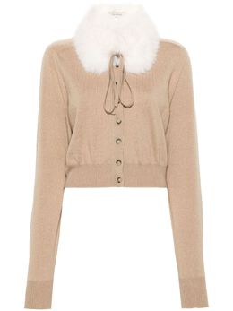 Sportmax: Кардиган с воротником 