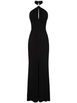 Elisabetta Franchi: Драпированное платье 