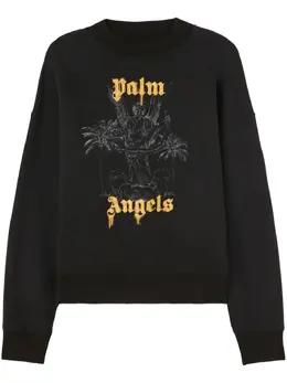 Palm Angels: Свитшот с принтом 