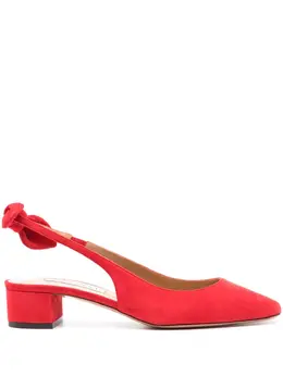 Aquazzura: Туфли  Bow Tie