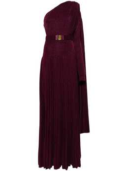 Elisabetta Franchi: Плиссированное платье 