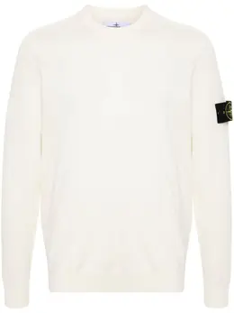 Stone Island: Свитер  Compass из шерсти