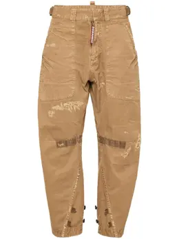 DSQUARED2: Рваные брюки 