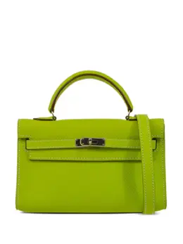 Hermès Pre-Owned: Зелёная сумка 
