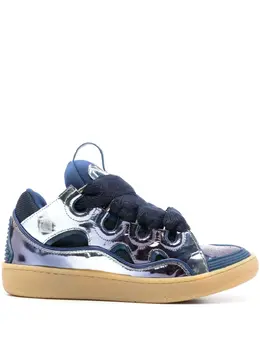Lanvin: Голубые кроссовки  Curb