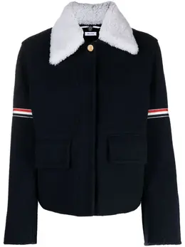 Thom Browne: Куртка  RWB в полоску