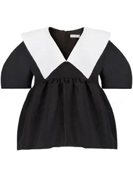 Nina Ricci: Топ с v-образным вырезом 