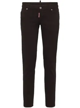 DSQUARED2: Чёрные брюки 