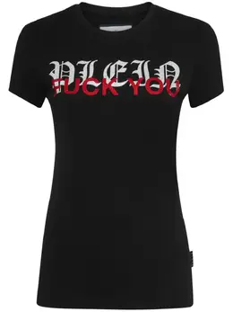 Philipp Plein: Хлопковая футболка 