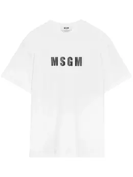 MSGM: Футболка с принтом 