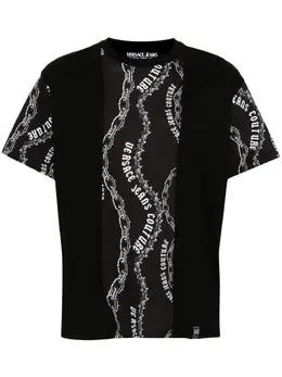 Versace Jeans Couture: Хлопковая футболка 