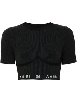 AMIRI: Чёрный топ 