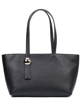 FURLA: Чёрная сумка 
