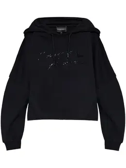 Emporio Armani: Толстовка с принтом 