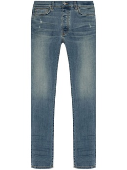AMIRI: Голубые джинсы  Stack
