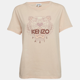 Kenzo: Светлая футболка  Tiger