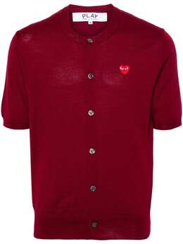 Comme Des Garçons Play: Кардиган  Heart из шерсти