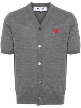 Comme Des Garçons Play: Кардиган  Heart из шерсти