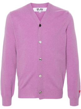 Comme Des Garçons Play: Кардиган  Heart из шерсти