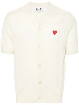 Comme Des Garçons Play: Кардиган  Heart из шерсти