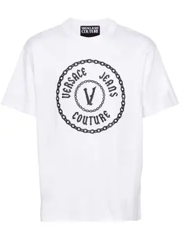 Versace Jeans Couture: Футболка с принтом 