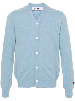 Comme Des Garçons Play: Кардиган  Heart из шерсти