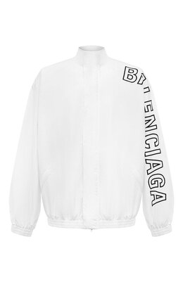 Balenciaga: Куртка с воротником 