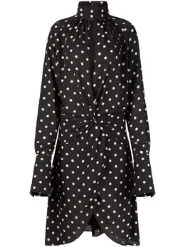 Nina Ricci: Платье в горошек 