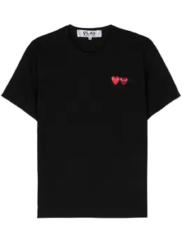 Comme Des Garçons Play: Хлопковая футболка  Heart