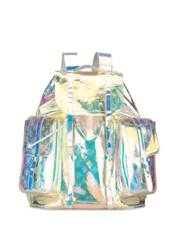 Louis Vuitton Pre-Owned: Голубой рюкзак 