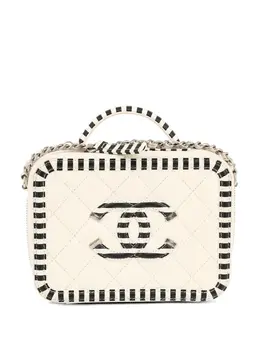 CHANEL Pre-Owned: Белая сумка 