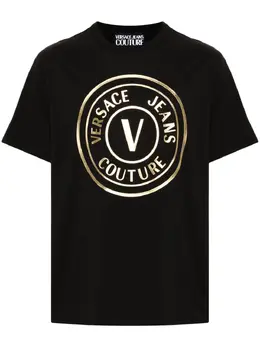 Versace Jeans Couture: Футболка с принтом 