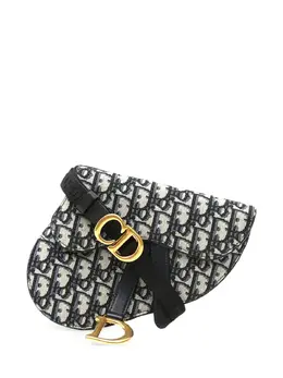 Christian Dior Pre-Owned: Голубая поясная сумка 