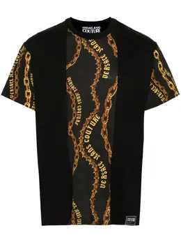 Versace Jeans Couture: Хлопковая футболка 