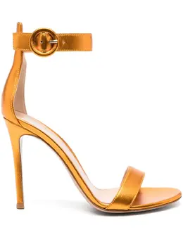 Gianvito Rossi: Оранжевые сандалии  Portofino