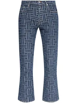 Kenzo: Жаккардовые джинсы 