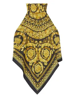 Versace: Жёлтый топ  Barocco