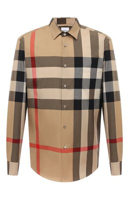 Burberry: Хлопковая рубашка 