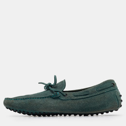 Tod's: Зелёные мокасины 