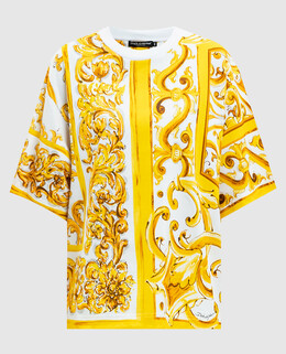 Dolce&Gabbana: Белая футболка 