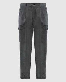 Brunello Cucinelli: Сірі брюки 