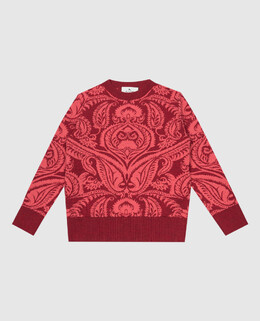 Etro: Красный свитер 