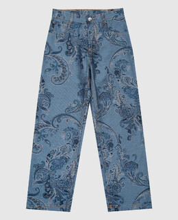 Etro: Голубые джинсы 
