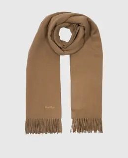 Max Mara: Коричневый шарф 